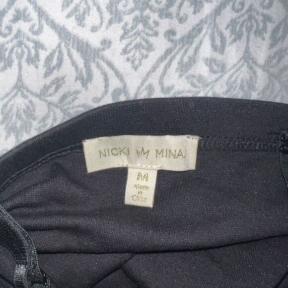 Nicki Minaj corset black and gold textured club wear size M - Picture 6 of 6